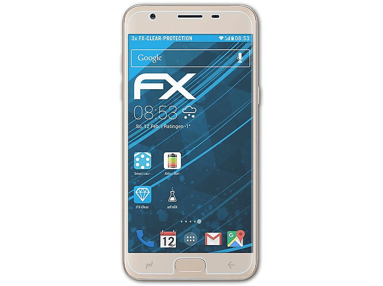ATFOLIX 3x FX-Clear Displayschutz(für Samsung Galaxy J3 Star) | Displayschutzfolien & Gläser