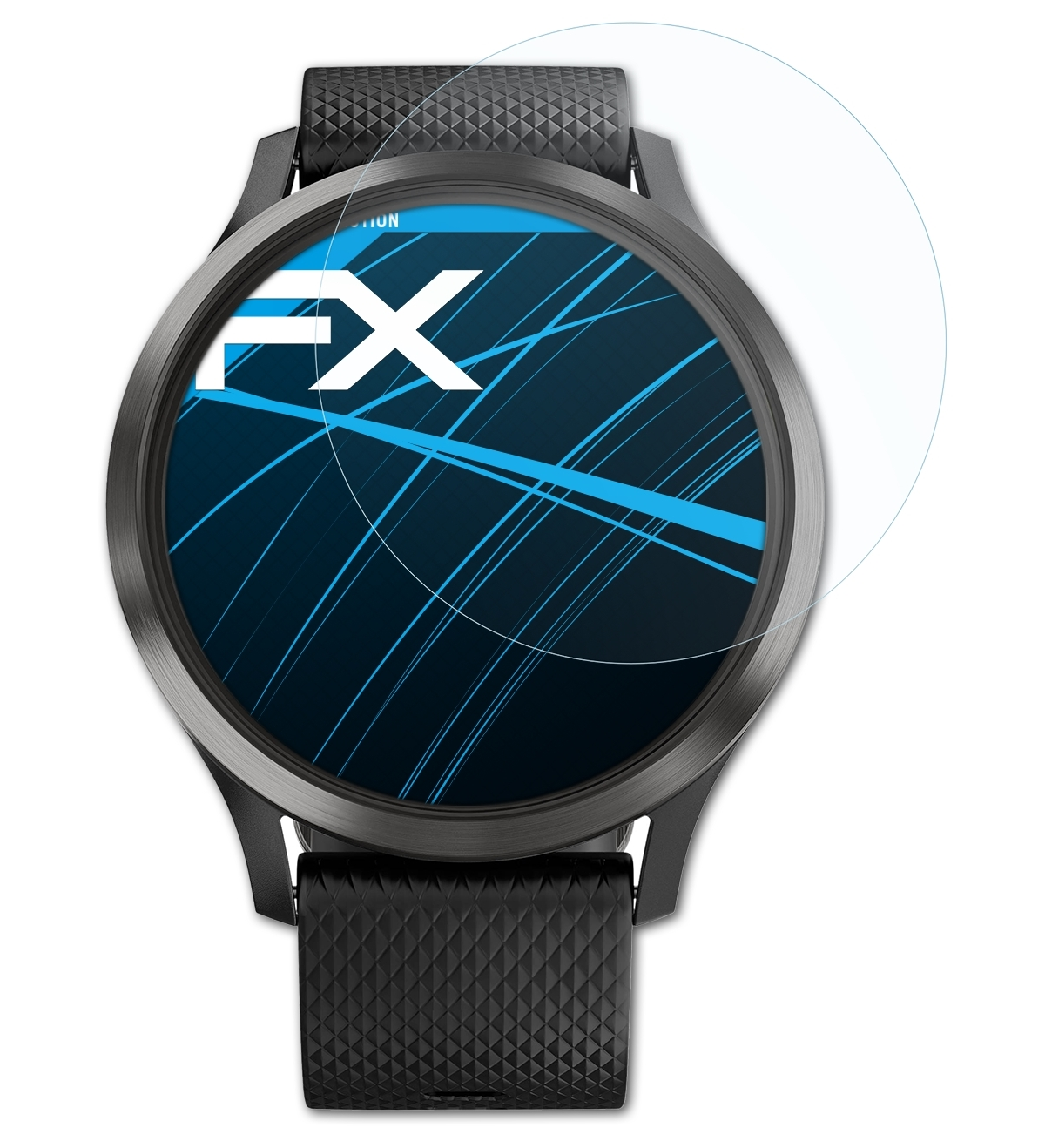 Garmin 3x ATFOLIX FX-Clear Vivomove HR) Displayschutz(für