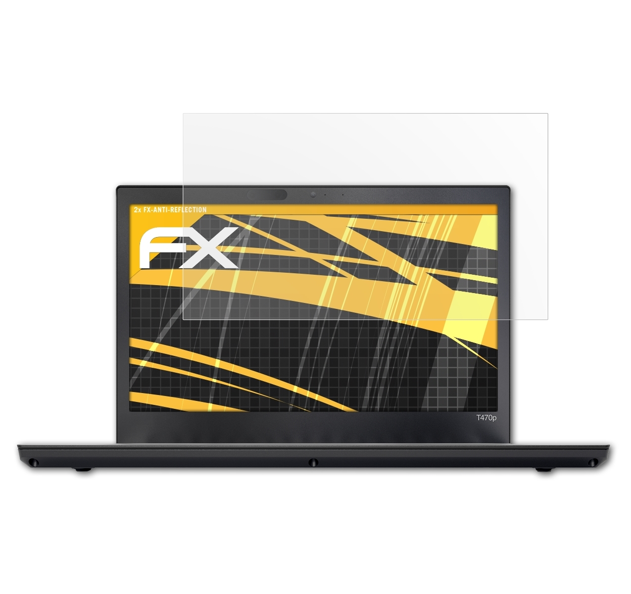 2x Lenovo Displayschutz(für ThinkPad T470P) FX-Antireflex ATFOLIX