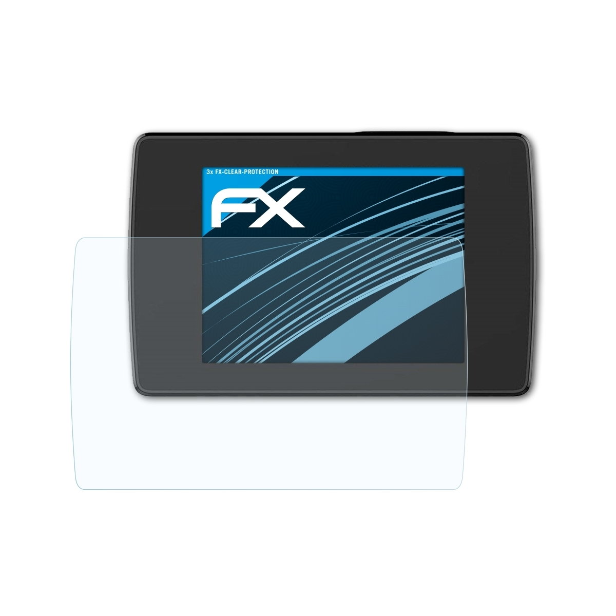 ATFOLIX 3x FX-Clear Displayschutz(für Yi Lite)