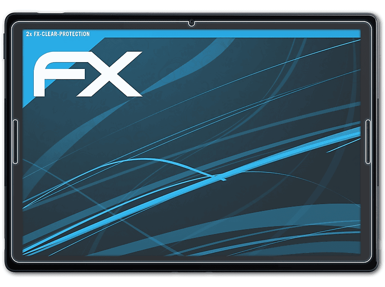 ATFOLIX 2x FX-Clear Displayschutz(für Google Pixel Slate)