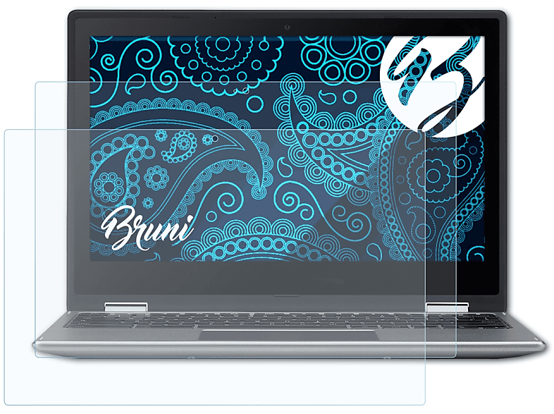 Basics-Clear Chromebook BRUNI 2x Schutzfolie(für (CP311)) 11 Acer Spin