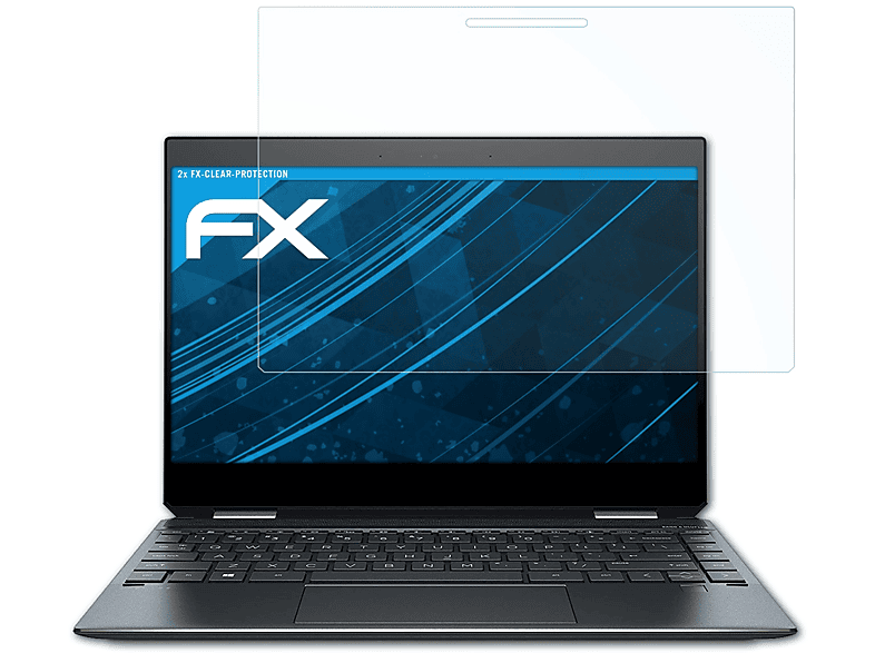 ATFOLIX 2x FX-Clear 13-ap0121ng) x360 Displayschutz(für - Spectre HP
