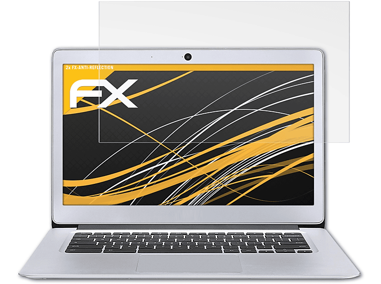 FX-Antireflex Displayschutz(für 14 Chromebook 2x (CB3-431)) Acer ATFOLIX