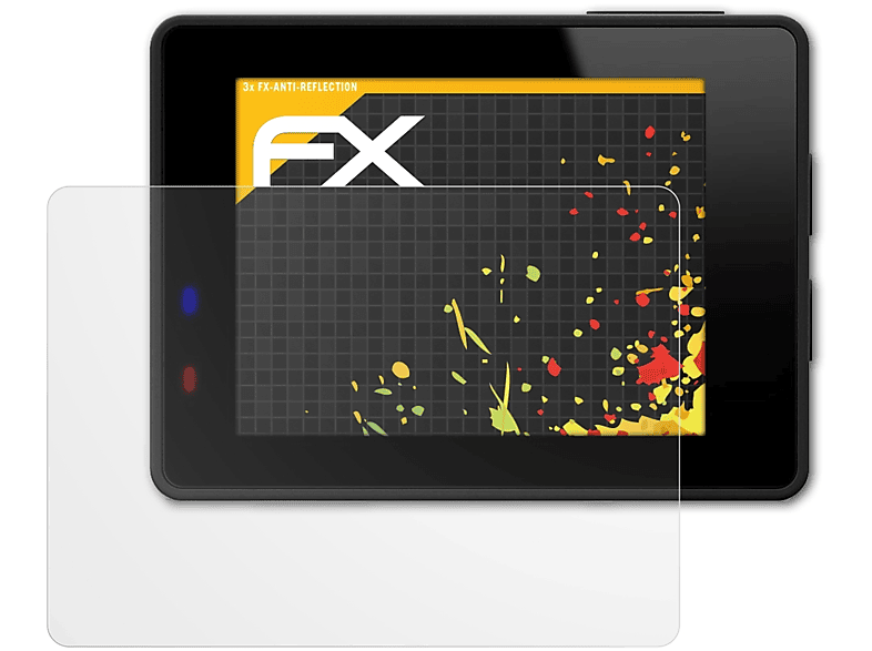 ATFOLIX 3x FX-Antireflex Displayschutz(für Trawo) Apeman