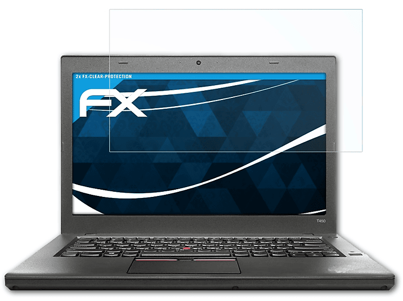 FX-Clear Lenovo ATFOLIX ThinkPad Displayschutz(für 2x T450)