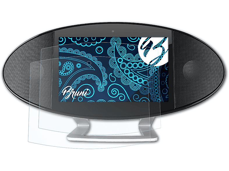 BRUNI Basics-Clear 2x Soundpad 500) Schutzfolie(für Orbsmart
