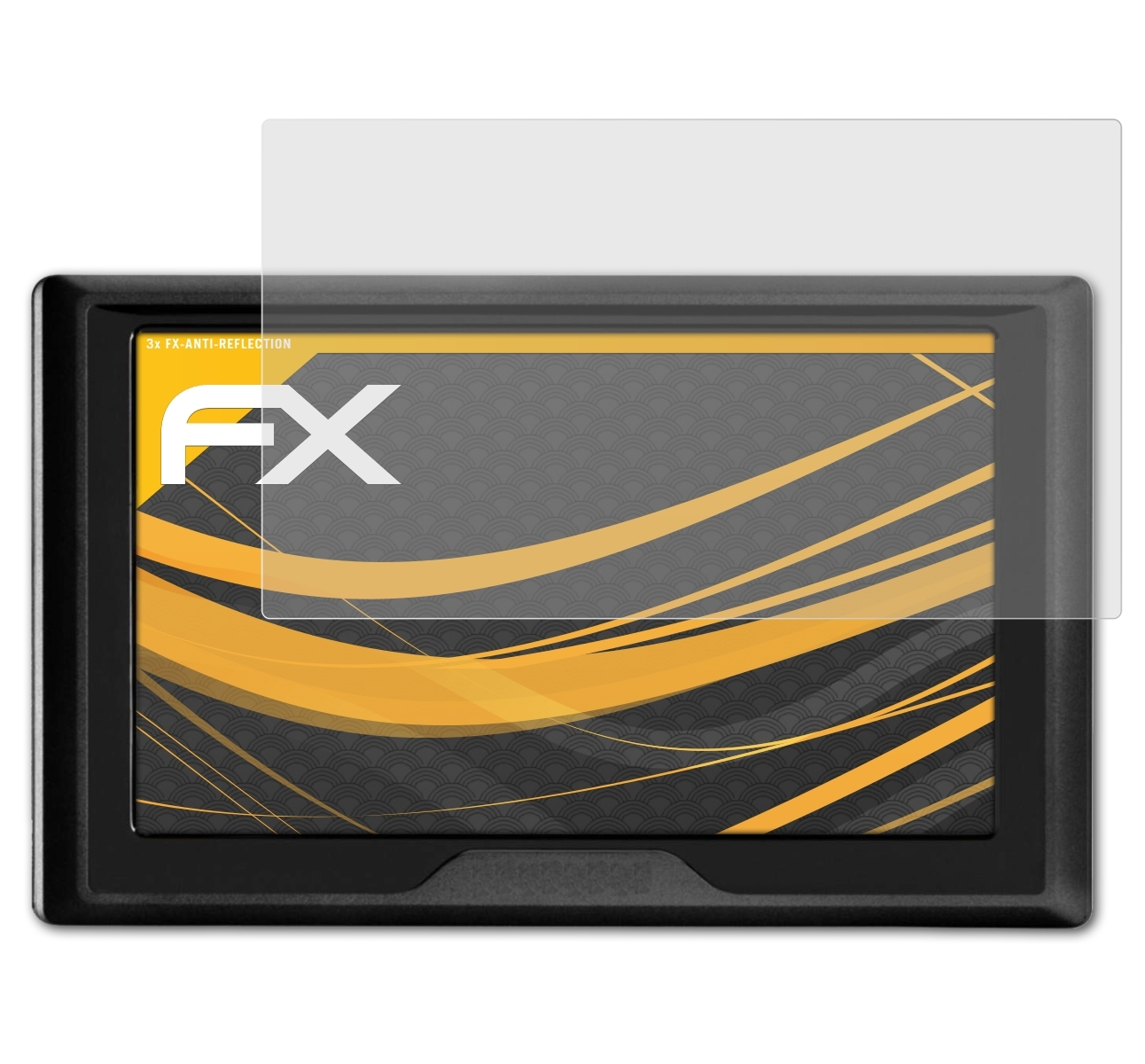ATFOLIX EU) Drive FX-Antireflex 52 Displayschutz(für 3x Garmin