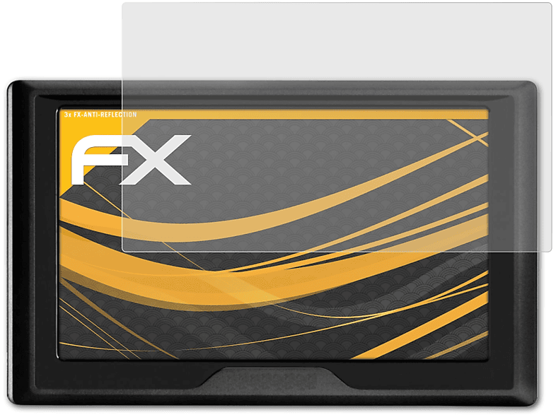 EU) 3x ATFOLIX Garmin 52 FX-Antireflex Drive Displayschutz(für