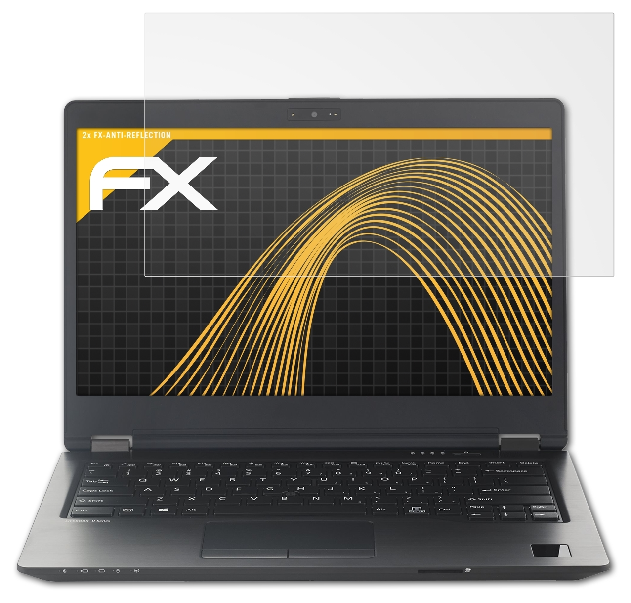 U748) Displayschutz(für FX-Antireflex Fujitsu Lifebook ATFOLIX 2x
