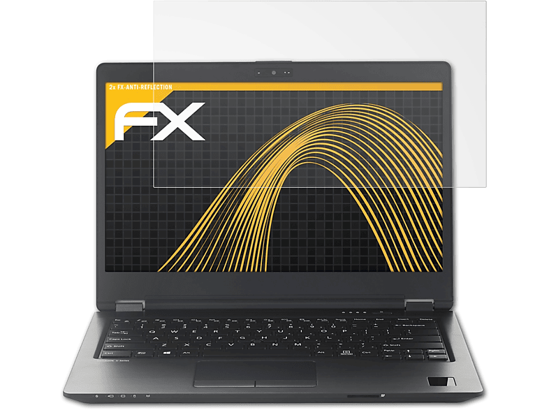 ATFOLIX 2x FX-Antireflex Displayschutz(für Fujitsu Lifebook U748)