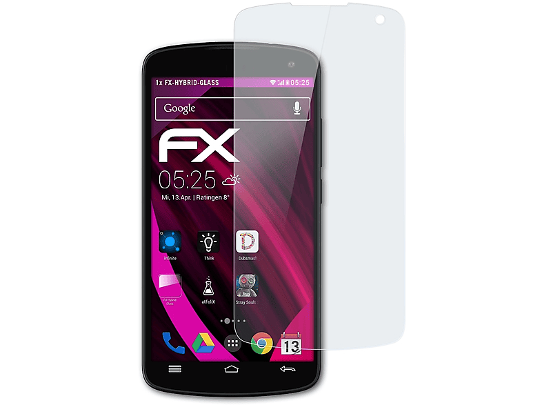 FX-Hybrid-Glass BLU Studio Schutzglas(für HD) ATFOLIX X8