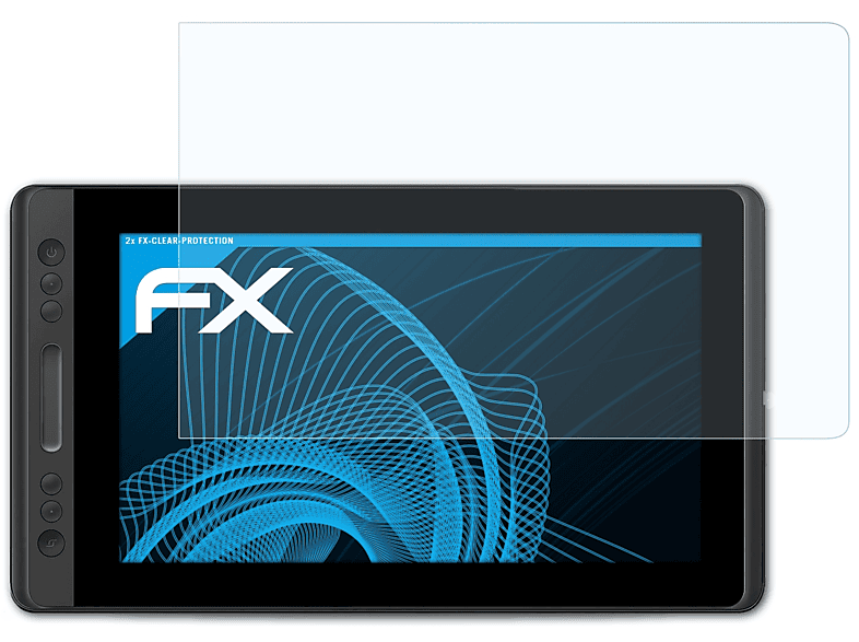 Displayschutz(für Huion Kamvas ATFOLIX 13 2x Pro (GT133)) FX-Clear