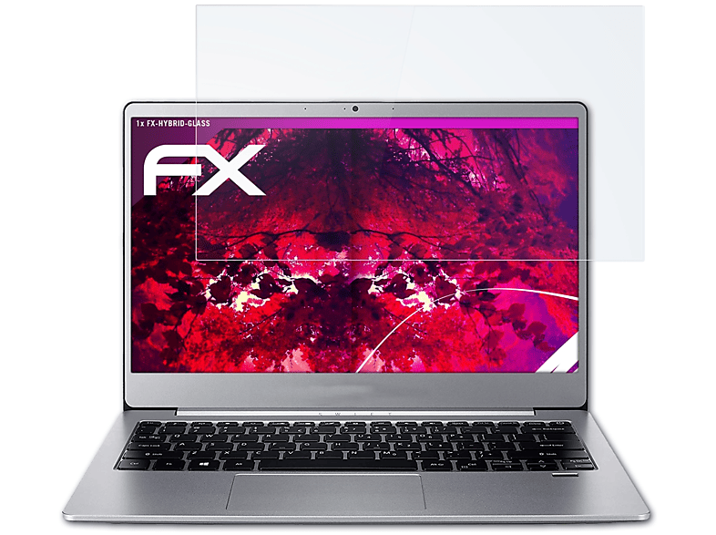 ATFOLIX FX-Hybrid-Glass Schutzglas(für Acer Swift 3 (SF313-51))