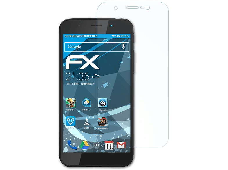 ATFOLIX Displayschutz(für 5me) FX-Clear Shift 3x