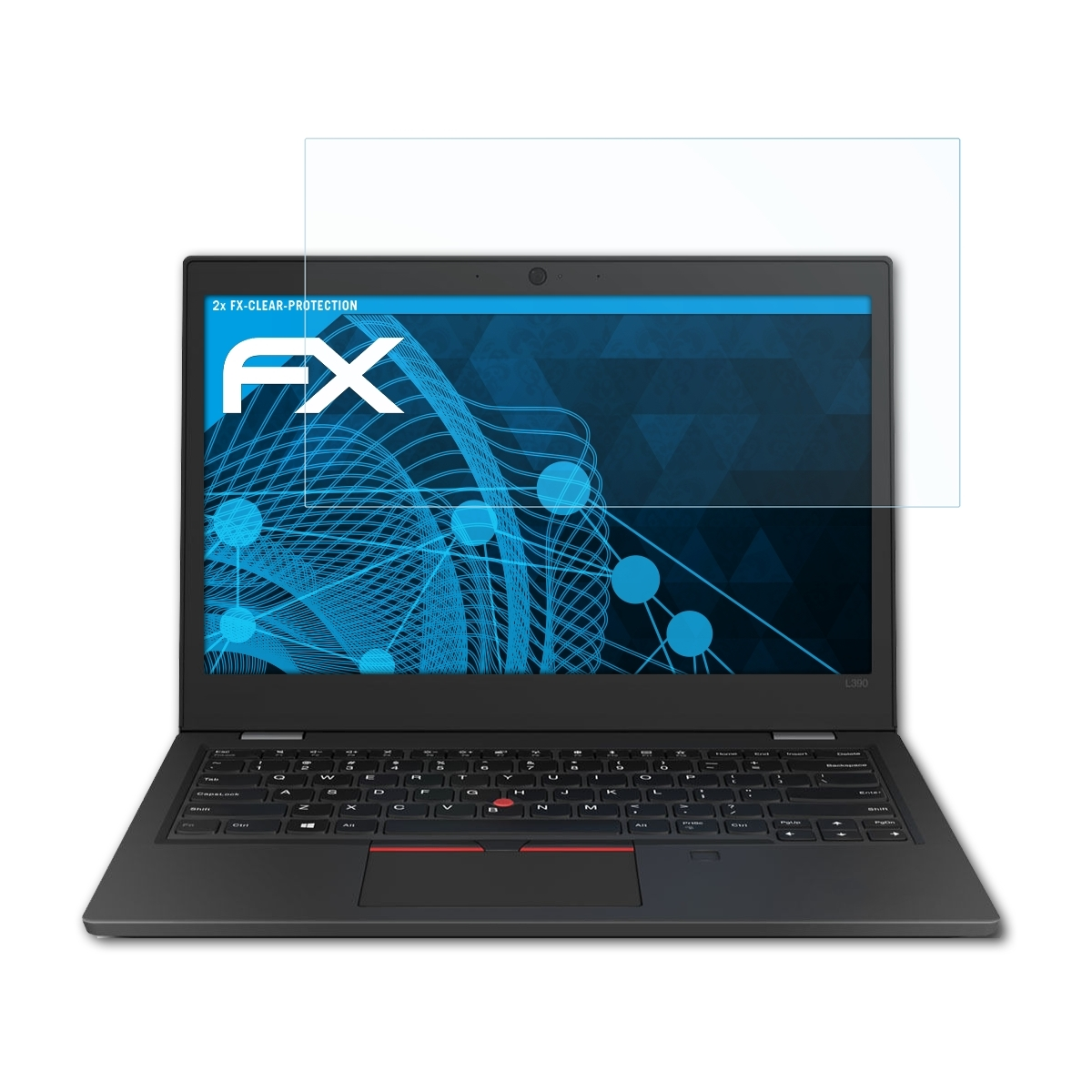 FX-Clear Lenovo ThinkPad L390) ATFOLIX 2x Displayschutz(für