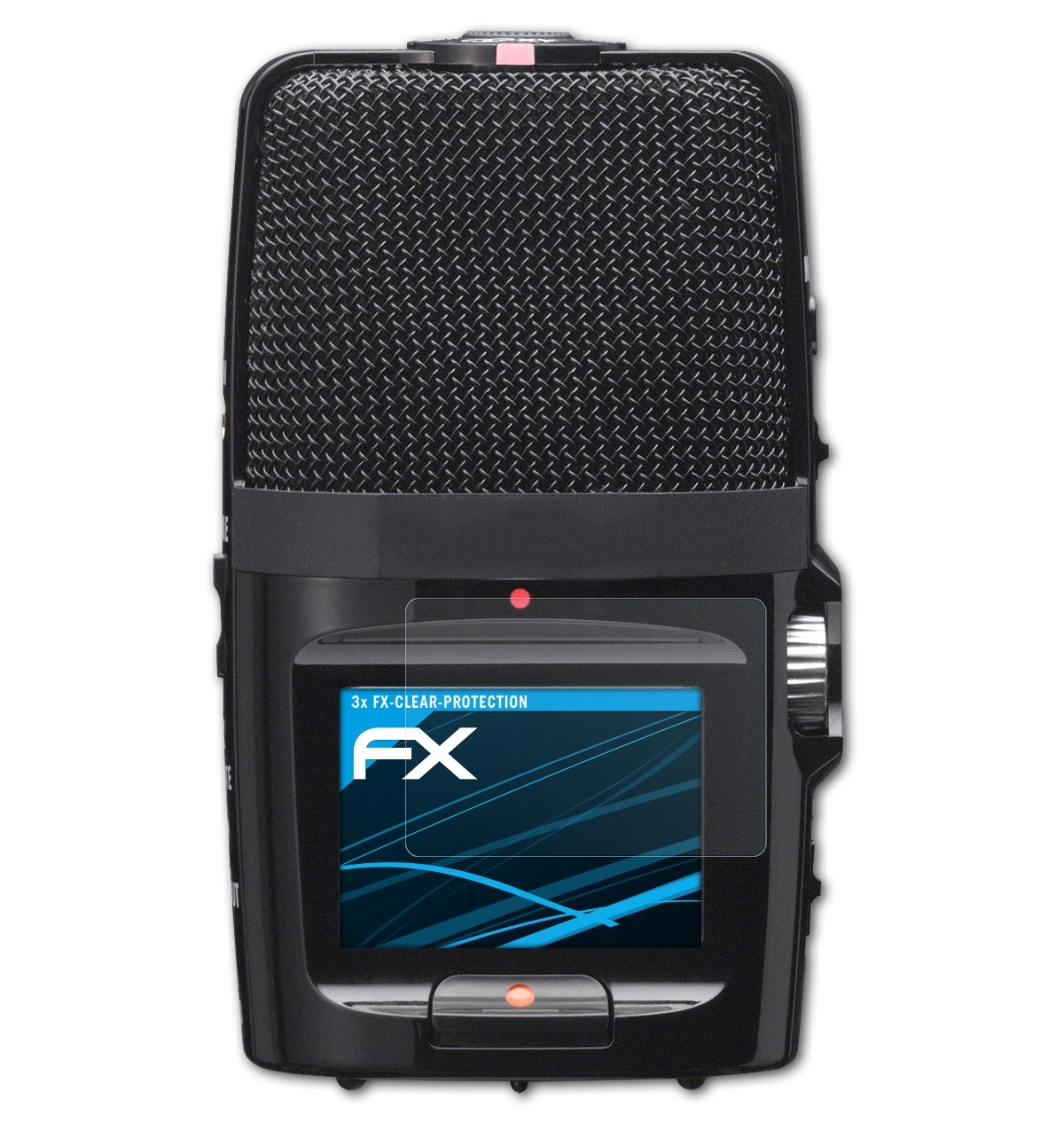 ATFOLIX 3x Displayschutz(für FX-Clear H2n) Zoom