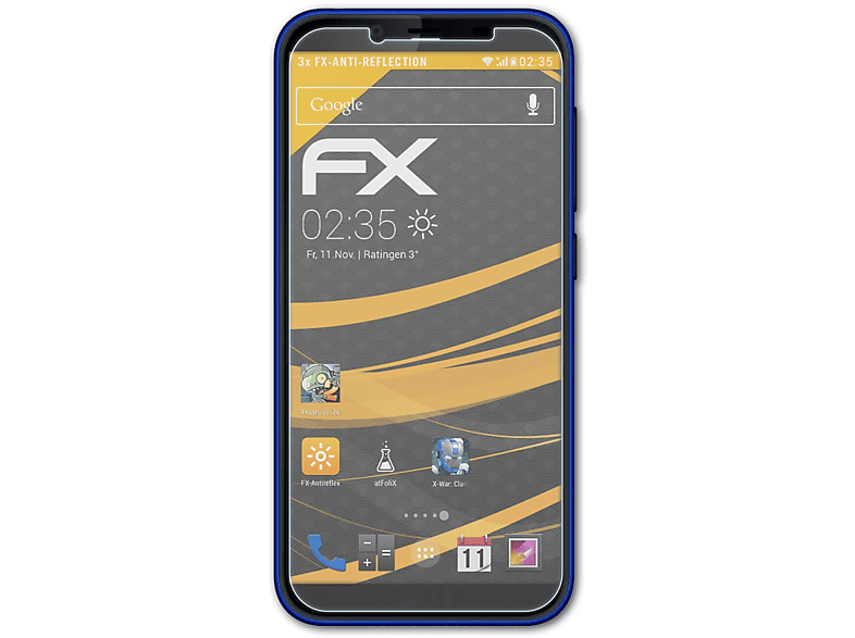 Displayschutz(für Hisense 3x E9) FX-Antireflex ATFOLIX Infinity