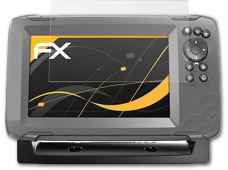 ATFOLIX 3x FX-Antireflex Displayschutz(für Lowrance 7x) Hook2