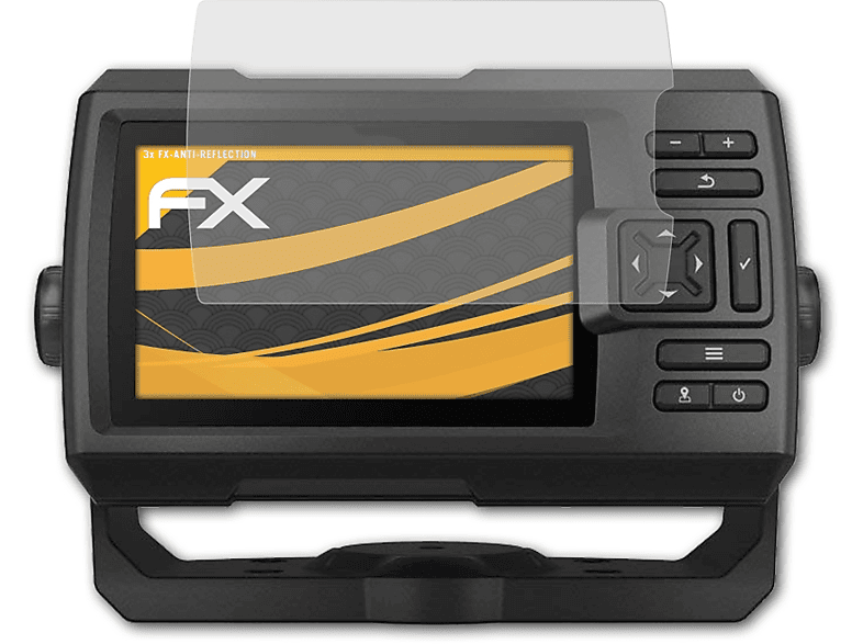 Displayschutz(für Garmin 3x 5cv) FX-Antireflex Striker Plus ATFOLIX