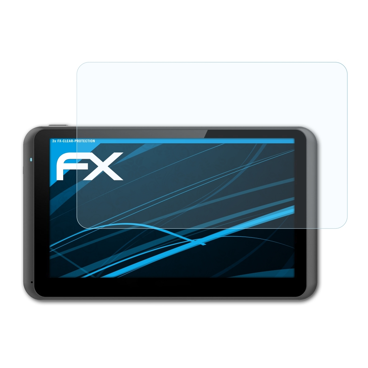 FX-Clear Blaupunkt 3x TravelPilot 63) ATFOLIX Displayschutz(für