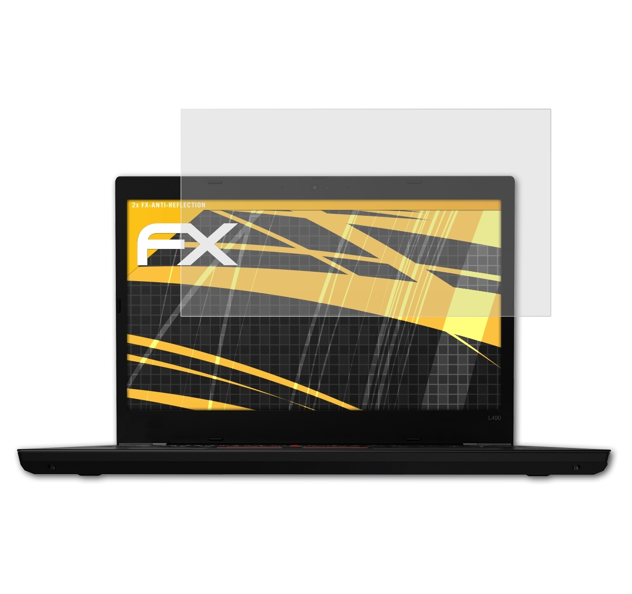 2x Displayschutz(für L490) Lenovo ATFOLIX FX-Antireflex ThinkPad