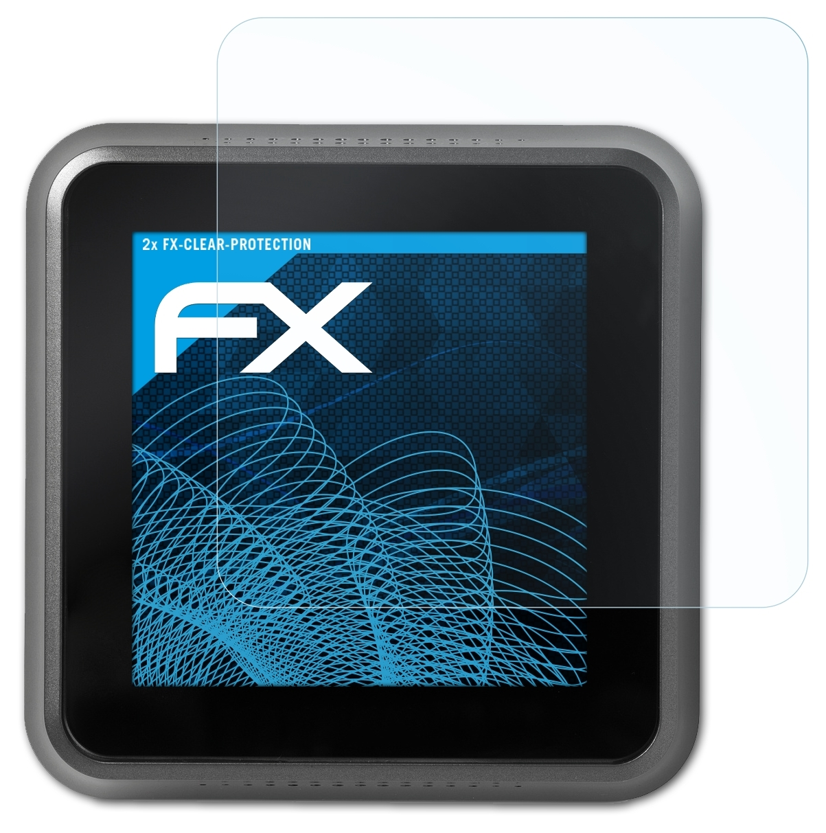 ATFOLIX 2x FX-Clear Lyric Displayschutz(für T6R) Honeywell / T6