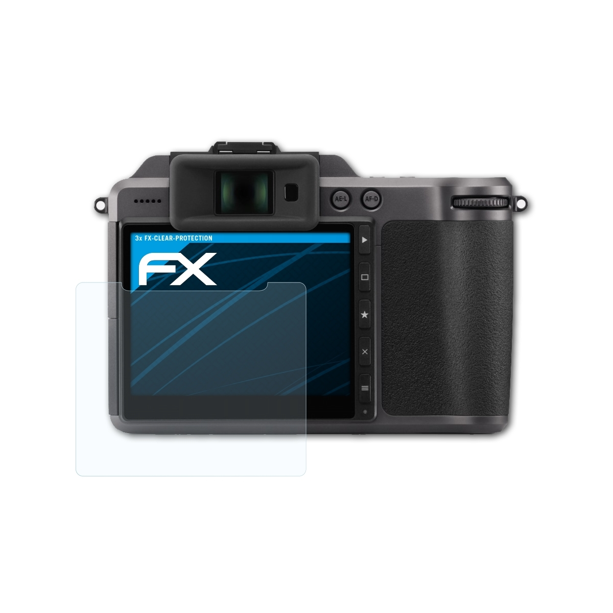 ATFOLIX 3x Hasselblad II X1D FX-Clear 50C) Displayschutz(für