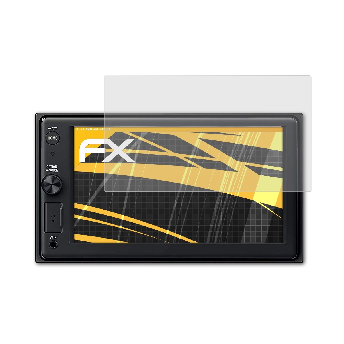 Displayschutz(für ATFOLIX XAV-AX1005DB) Sony FX-Antireflex 3x