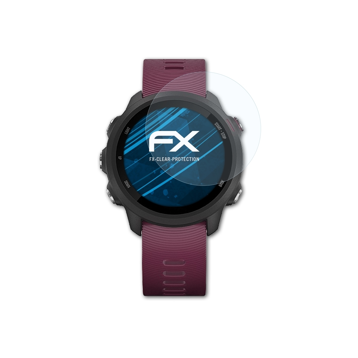 ATFOLIX 3x FX-Clear Displayschutz(für Garmin Forerunner 245)