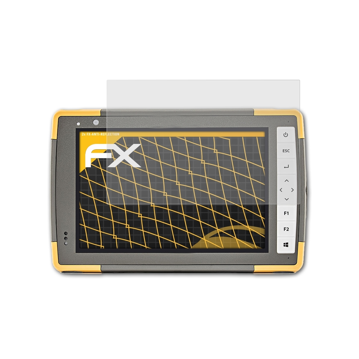 ATFOLIX Topcon FC-5000) 2x FX-Antireflex Displayschutz(für