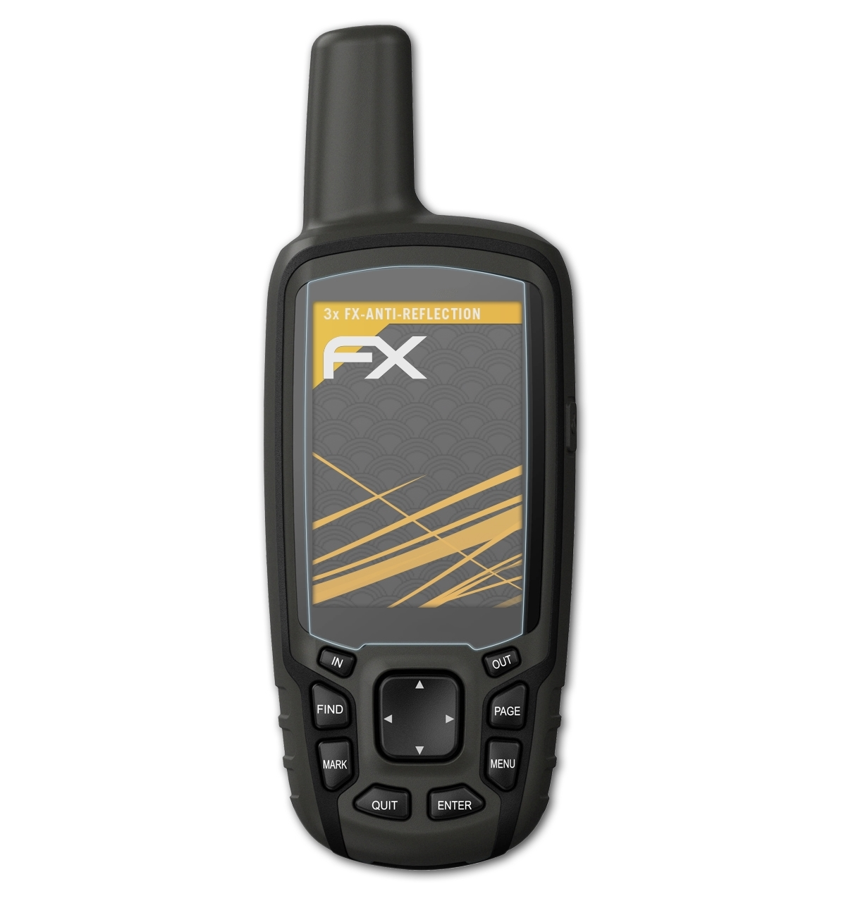 FX-Antireflex 64csx) Garmin 3x GPSMap Displayschutz(für ATFOLIX