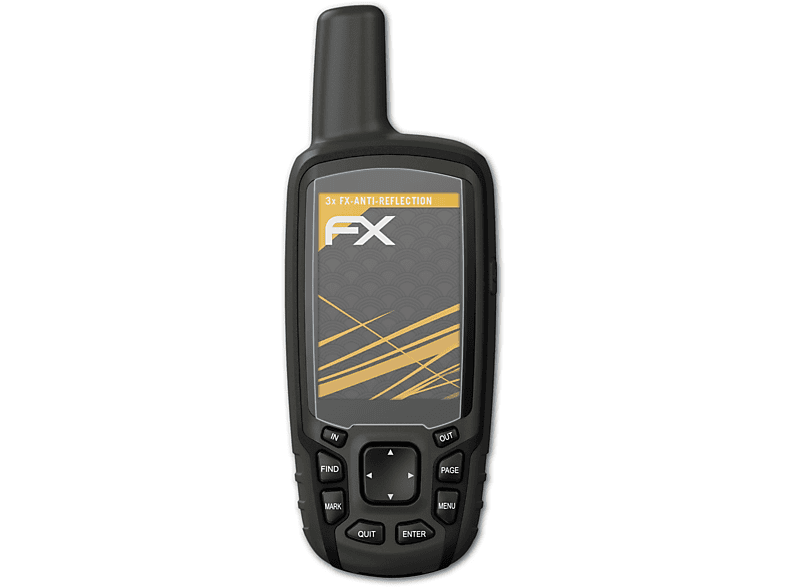 FX-Antireflex 64csx) Garmin 3x GPSMap Displayschutz(für ATFOLIX