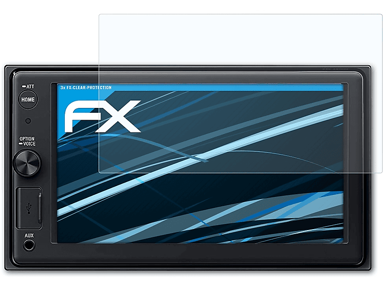 XAV-AX1005DB) Sony 3x ATFOLIX Displayschutz(für FX-Clear