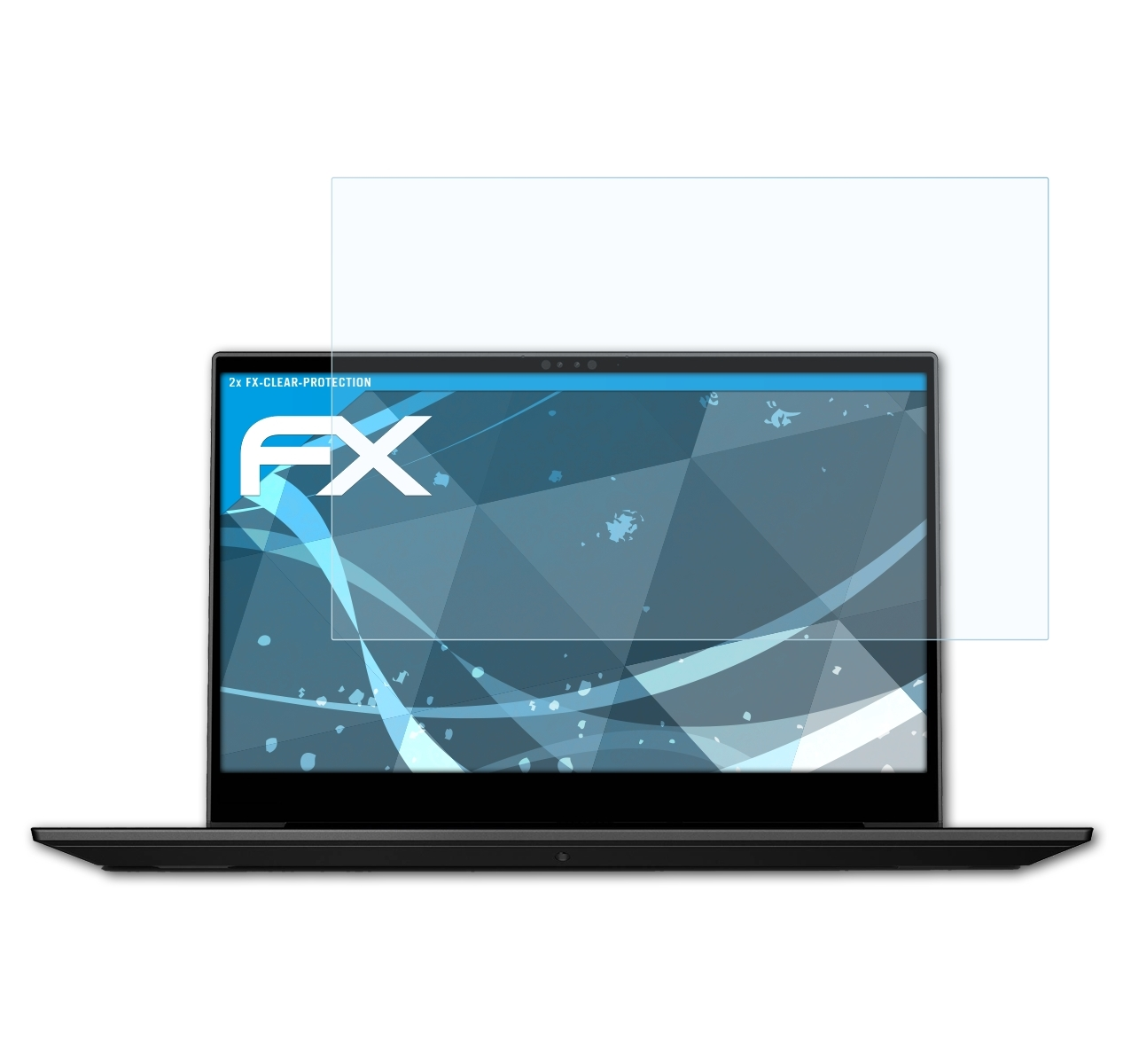 ATFOLIX Displayschutz(für P1 Lenovo 2x FX-Clear ThinkPad (2. Generation))