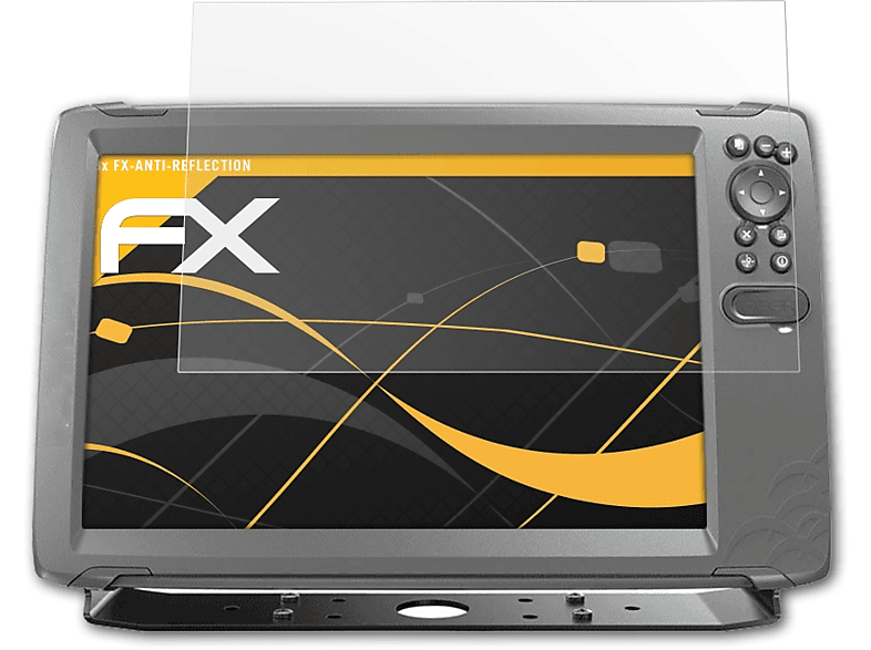 ATFOLIX 3x FX-Antireflex Displayschutz(für Hook2 12) Lowrance