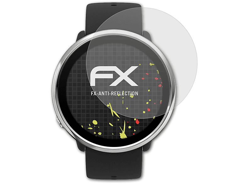 ATFOLIX 3x FX-Antireflex Displayschutz(für Polar Ignite)