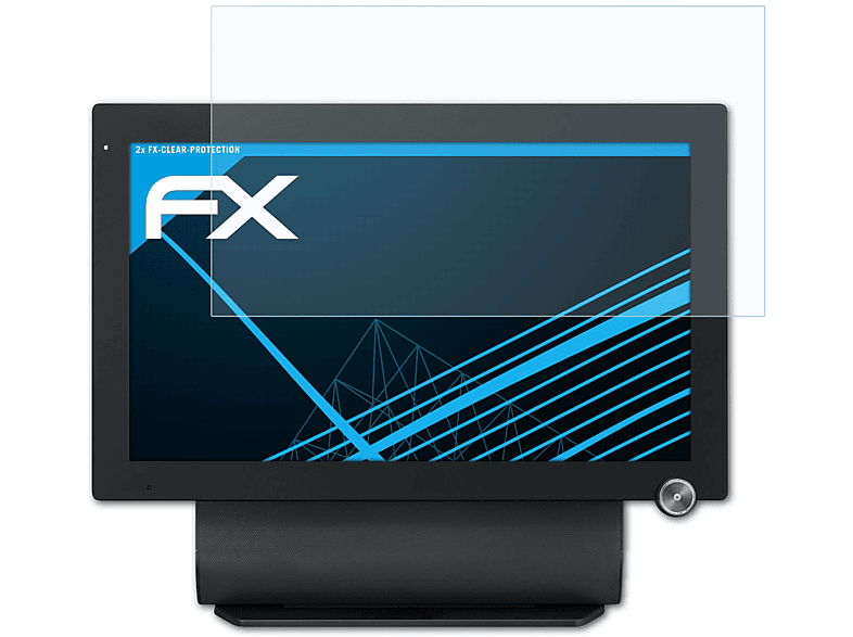 ATFOLIX 2x FX-Clear Displayschutz(für Casio V-R7000 KC / V-R7100 KC)