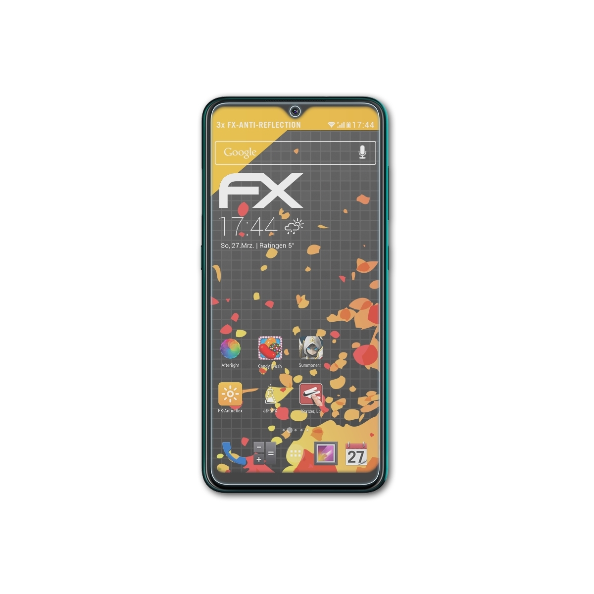 Displayschutz(für 3x FX-Antireflex 7.2) Nokia ATFOLIX