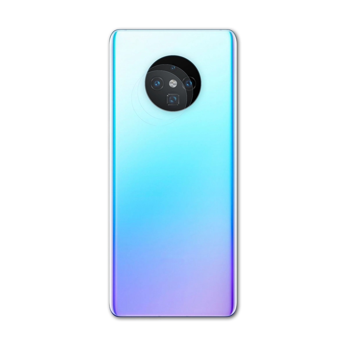 BRUNI 2x Basics-Clear Schutzfolie(für Huawei (Lens)) Pro 30 Mate