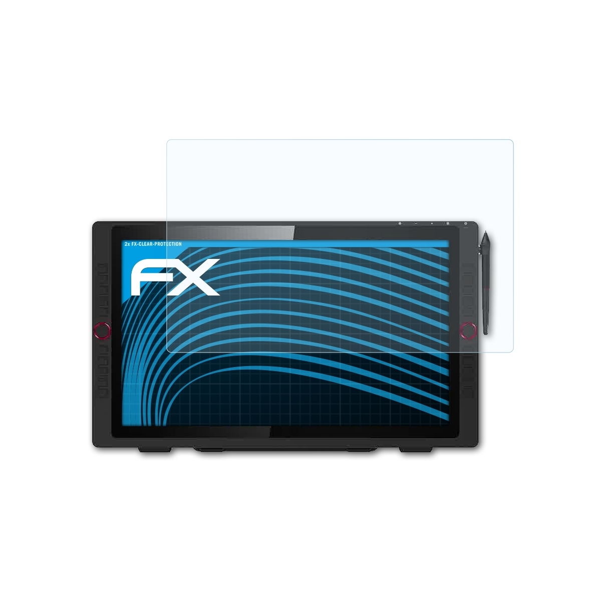 Artist ATFOLIX XP-PEN 22R Pro) Displayschutz(für 2x FX-Clear