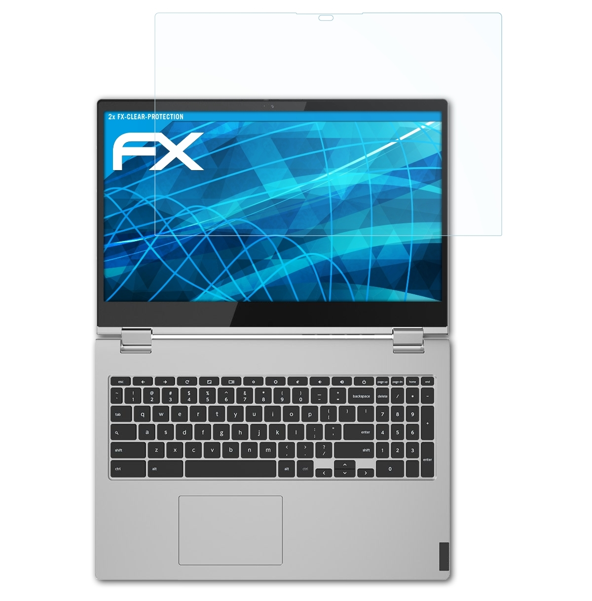 Displayschutz(für C340 inch)) (15 Chromebook ATFOLIX 2x Lenovo FX-Clear