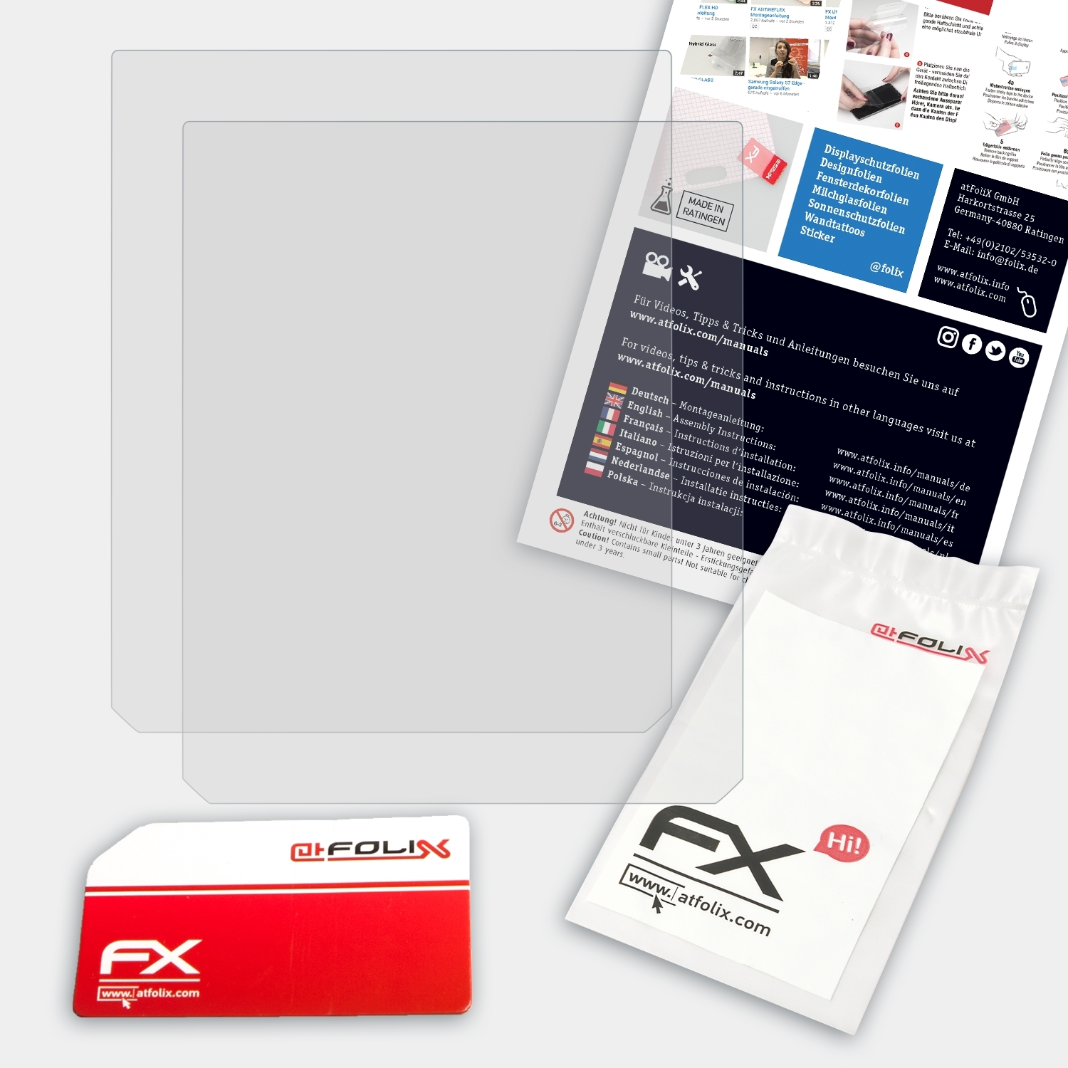 FX-Antireflex ATFOLIX Displayschutz(für 30) Bosch GLM 2x