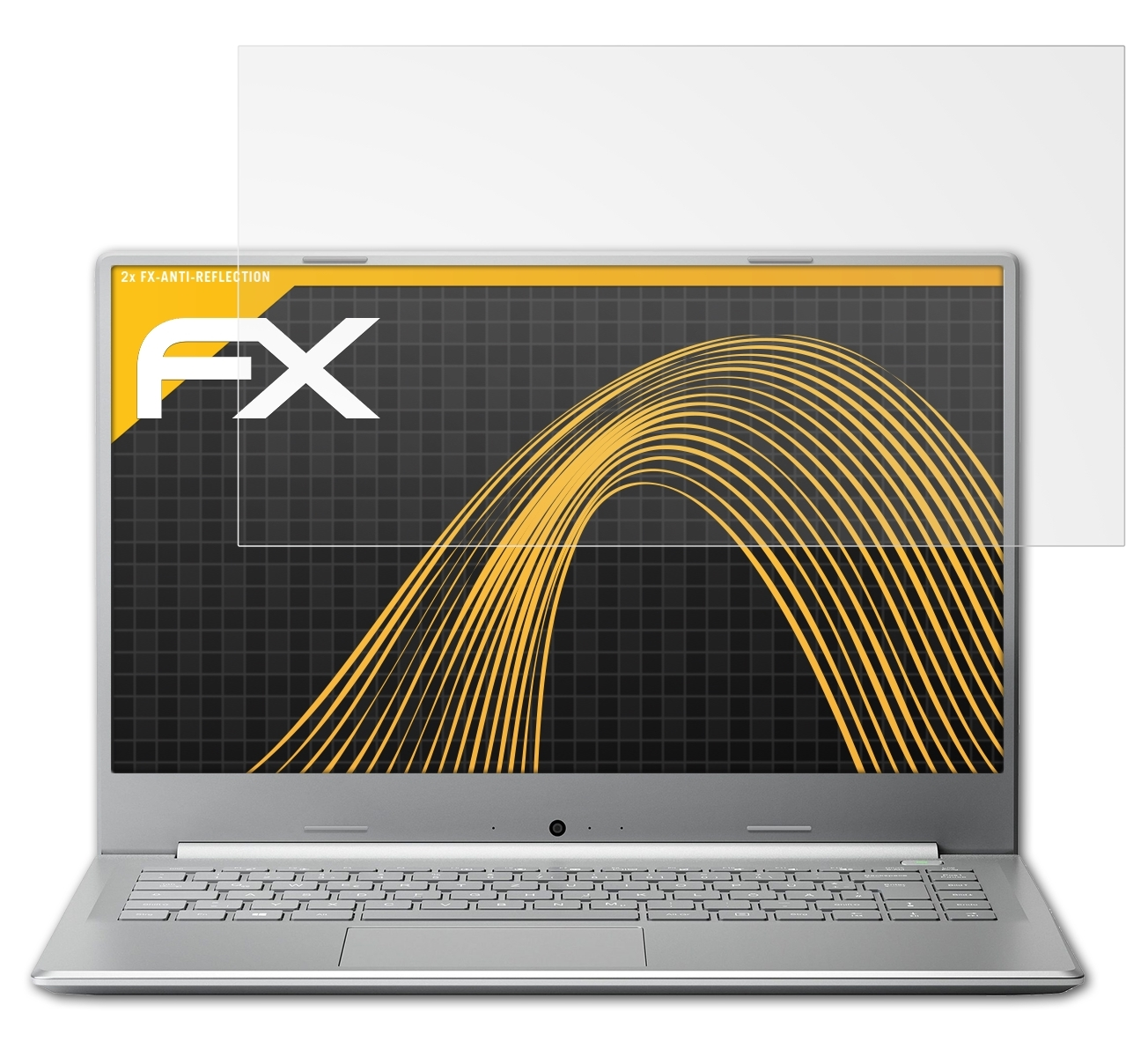 ATFOLIX 2x FX-Antireflex Displayschutz(für Medion (MD63420)) S6446 AKOYA