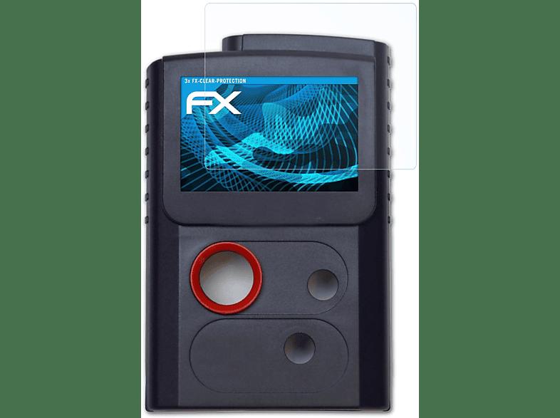 ATFOLIX 3x FX-Clear Displayschutz(für Swissphone RES.Q)