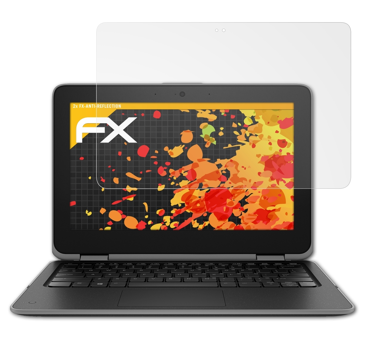 ATFOLIX 2x FX-Antireflex Displayschutz(für HP G3 ProBook x360 EE) 11