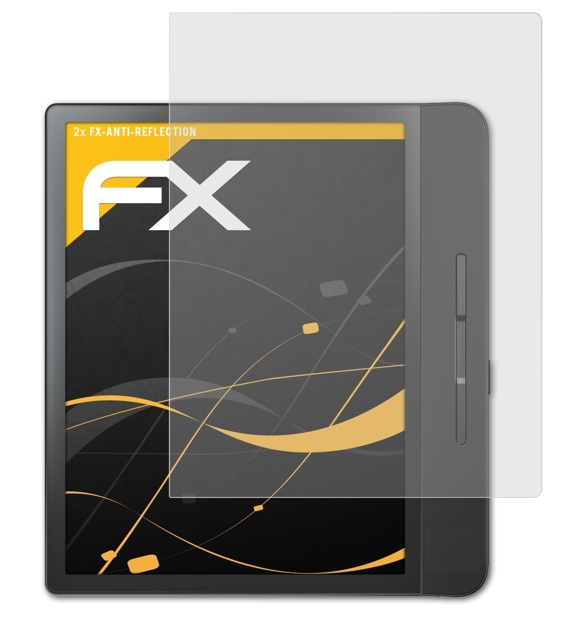 ATFOLIX 2x FX-Antireflex Displayschutz(für Epos Tolino 2)