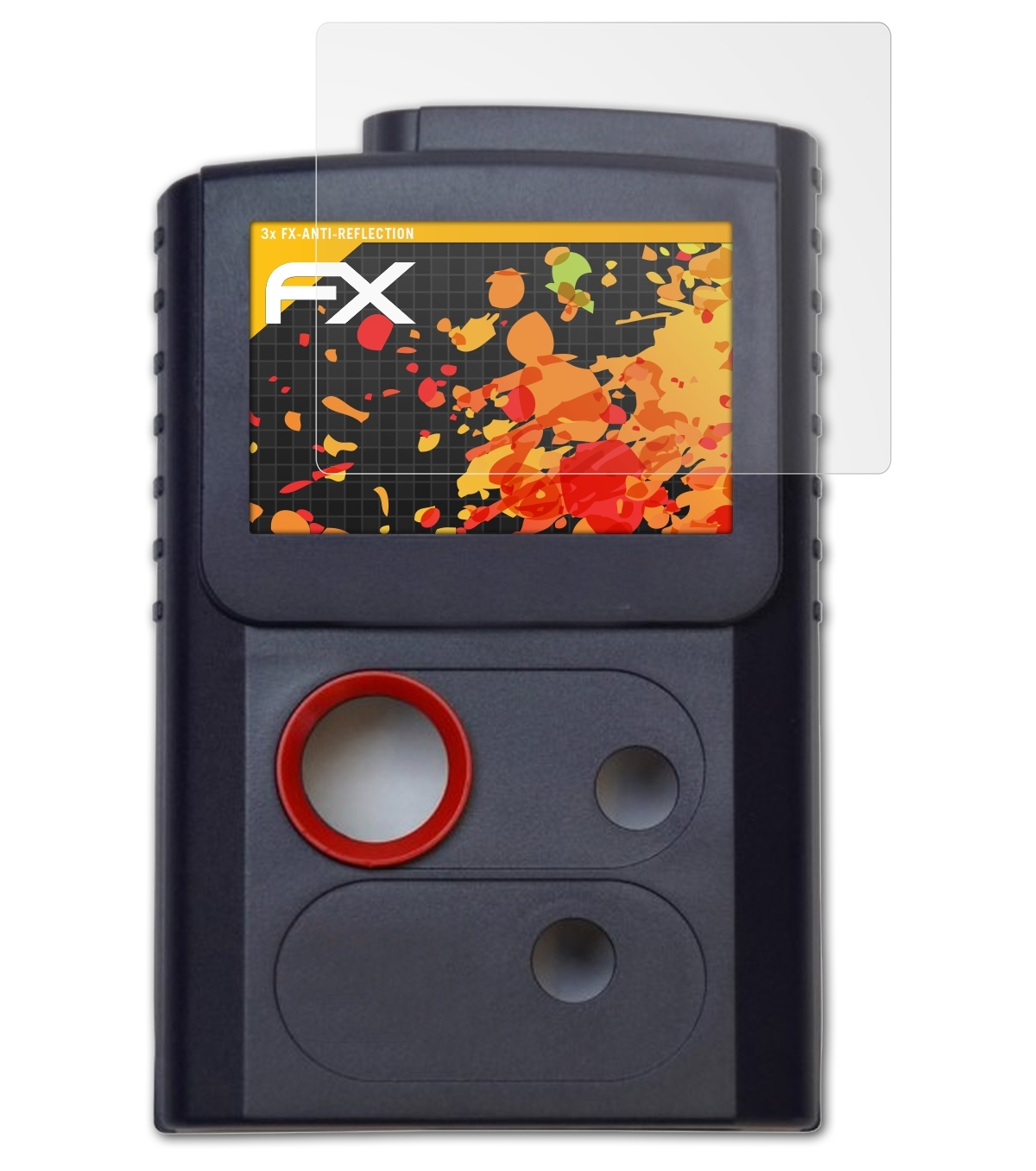 ATFOLIX RES.Q) 3x Displayschutz(für Swissphone FX-Antireflex