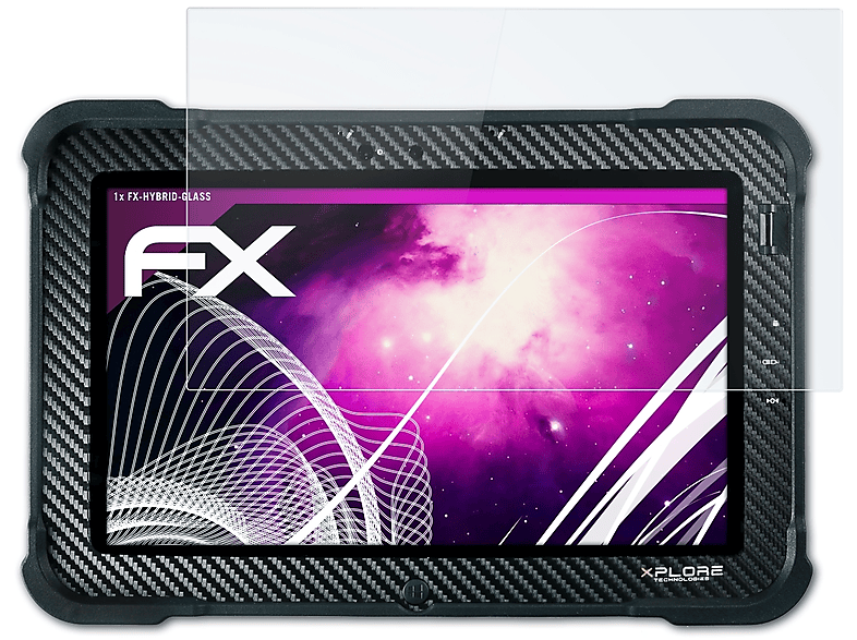 ATFOLIX FX-Hybrid-Glass Schutzglas(für Zebra XSlate B10)