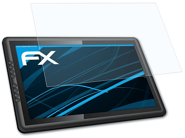ATFOLIX 2x FX-Clear Pro) XP-PEN 16 Artist Displayschutz(für